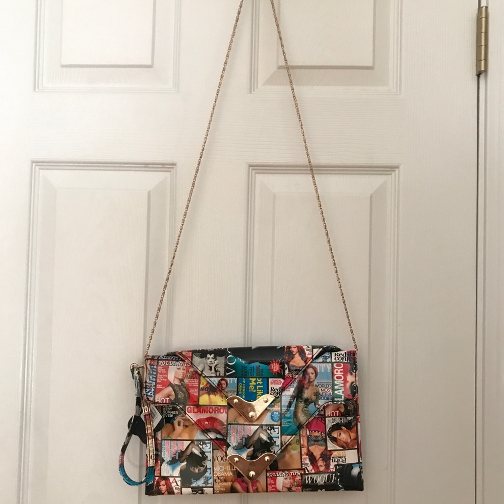 Celliniage Bag/Fashion Magazine purse/clutch-NWT